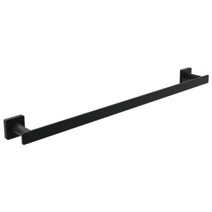 Cutout image of Villeroy & Boch Elements Striking Matt Black 645mm Towel Rail